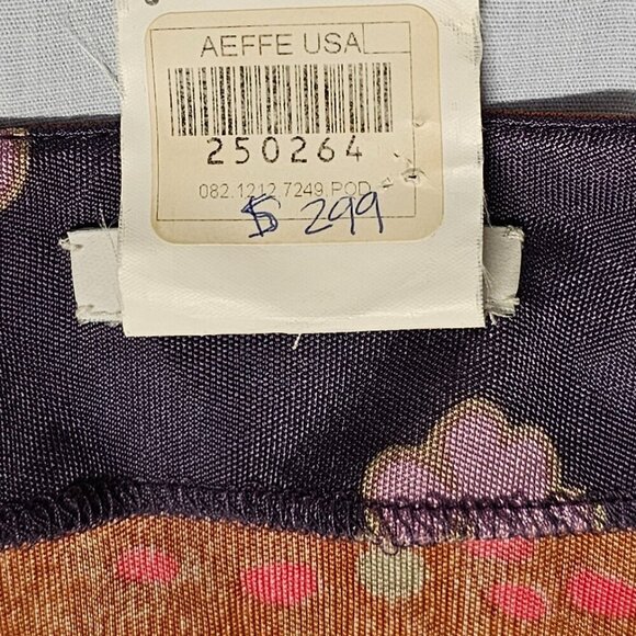 Pollini Made in Italy Cowl Neck Top Blouse Shirt Women Size 8 Long Sleeve - Picture 11 of 15